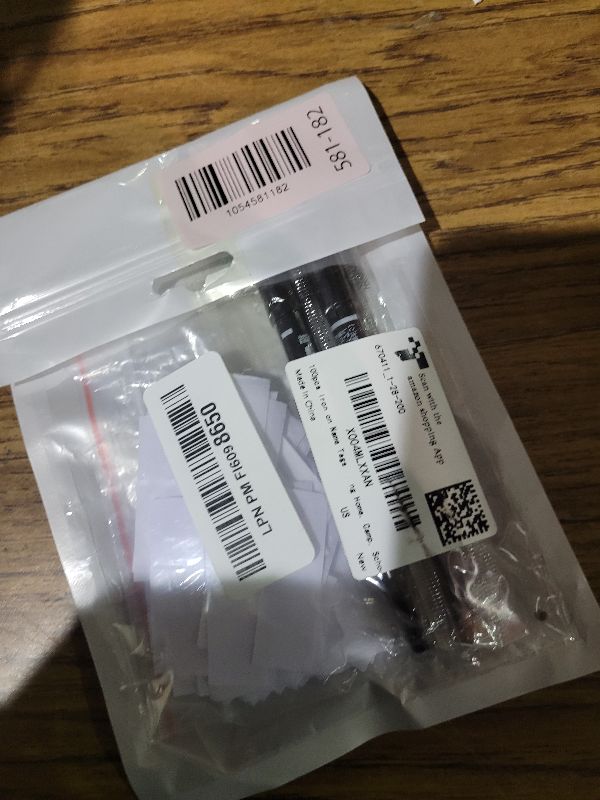 Photo 1 of 100pcs Iron on Name Tags for Clothing,Clothing Labels with 2pcs Black Marker Pen,Fabric Labels Name Tags for Daycare, Nursing Home, Camp, School, Laundry