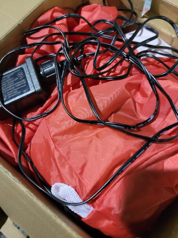 Photo 1 of 10FT Christmas Nutcracker with Little Gingerbread Man Inflatable Outdoor Decoration Blow up Yard with LED Lights Xmas Funny Giant Large Holiday Party Outside Decor