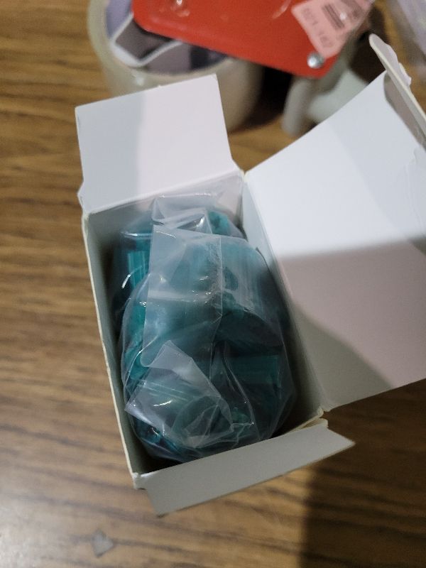 Photo 1 of 200 Pcs Expanding Plastic Screw Anchors 1/4" Hole Green Plastic Anchors for Concrete Tile Cement Bolt Expansion Tube for #10,11,12 Screws, Fix to Wall Drywall or Other Surface(1")