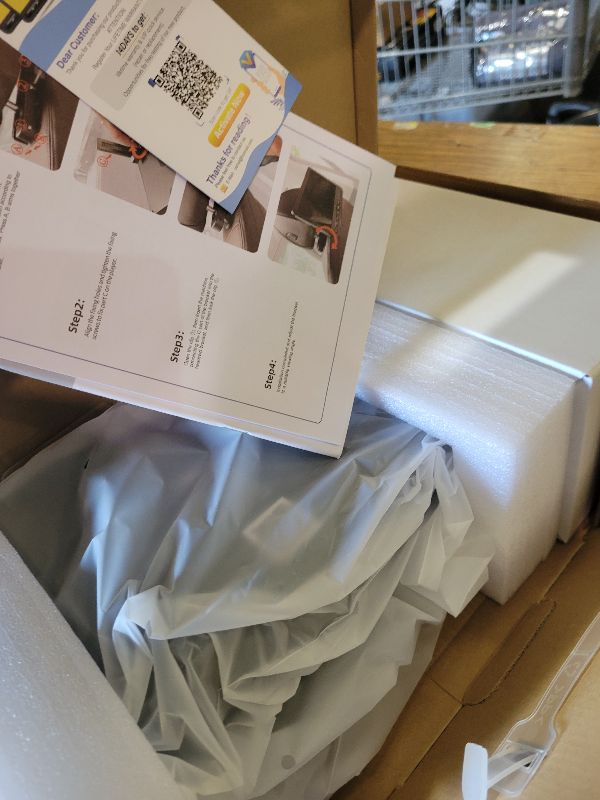 Photo 1 of 10.5" Dual Portable DVD Player, Arafuna Rechargable Car Screen Play A Same or Two Different Movies, Headrest for Car with 5-Hour, Support USB/SD, Last Memory