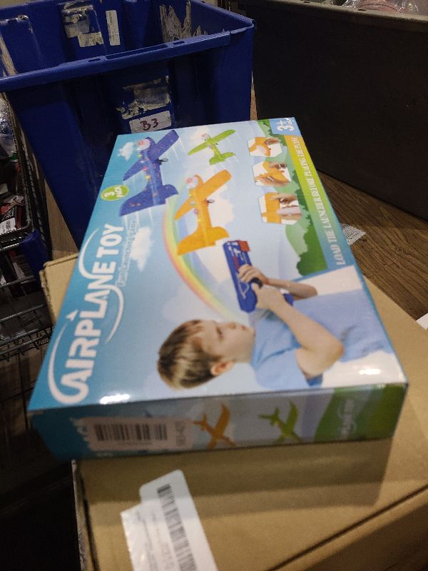 Photo 1 of 3 Pack Airplane Launcher Toy, 12.6" Foam Glider Led Plane, 2 Flight Mode Catapult Plane for Kids Outdoor Sport Flying Toys Gifts for 3 4 5 6 7 8 9 10 12 Year Old Boys Girls