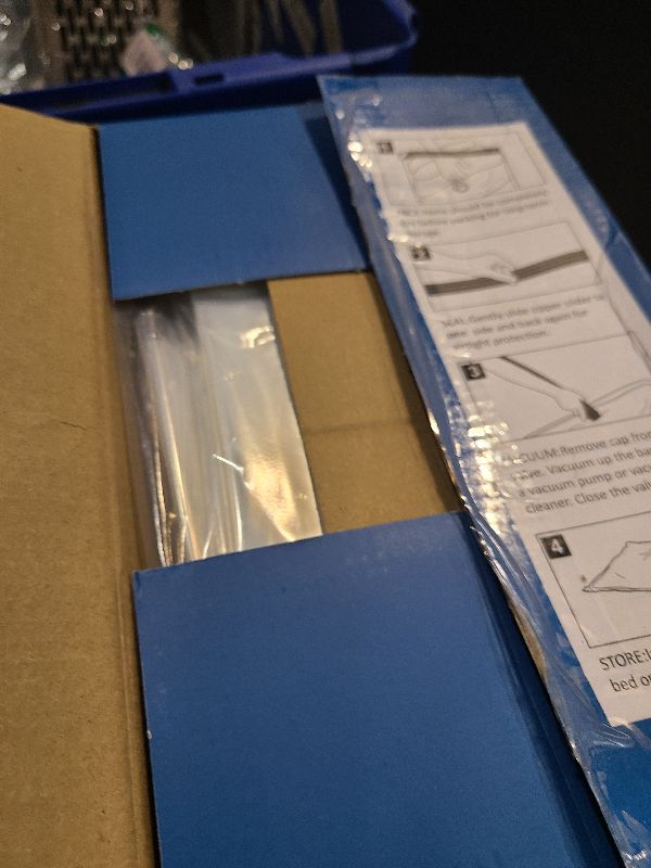 Photo 1 of 20 Pack Vacuum Storage Bags, Space Saver Bags (4 Jumbo/4 Large/4 Medium/4 Small/4 Roll) Compression for Comforters and Blankets, Sealer Clothes Storage, Hand Pump Included