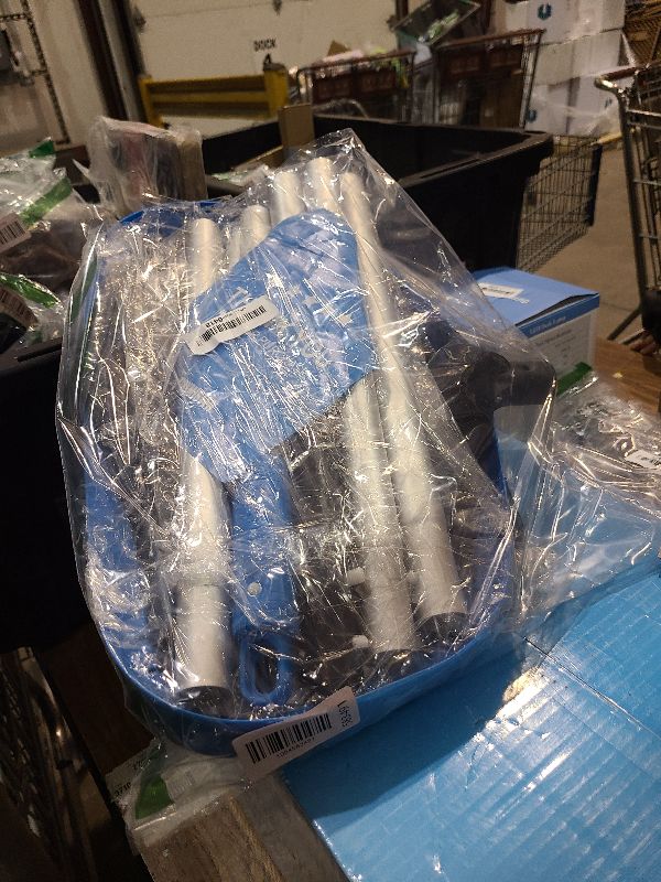 Photo 1 of 17.5'' Self-repair Pool Net with Pole 10 Ft Thick Aluminum 8 Sections Detachable Pool Poles & Nylon Fine Mesh Netting Bag Wear Resistant Pool Skimmer Net Leaf Rake for Above Ground In-ground Pools