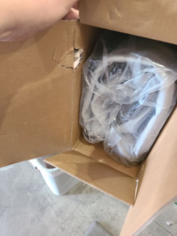 Photo 1 of Diggs Enventur Large Inflatable Travel Dog Crate – Ultra-Light & Portable Dog Crate – Puncture-Resistant, Waterproof, Compact – Safe, Durable for Adventures & Travel - 40”L x 24”W x 30”H (Grey)