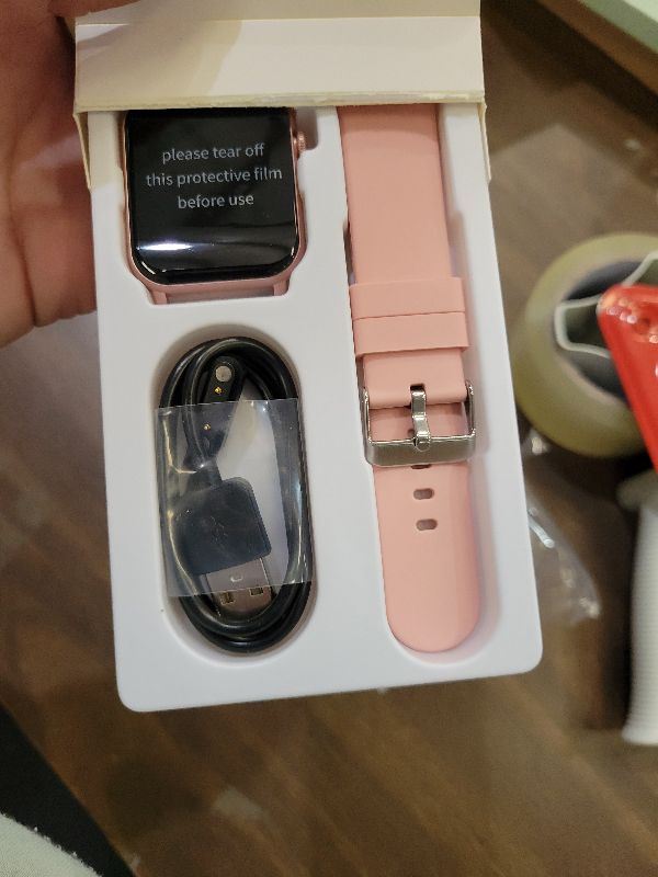 Photo 1 of 1.90'' with Smart Watch(Answer/Make Calls),Smart Fitness Tracker Watches for Android/iOS Phones,Bluetooth Call and Text Message/Sleep Monitor/Heart Rate/Step Counter Android Smartwatch for Women Men