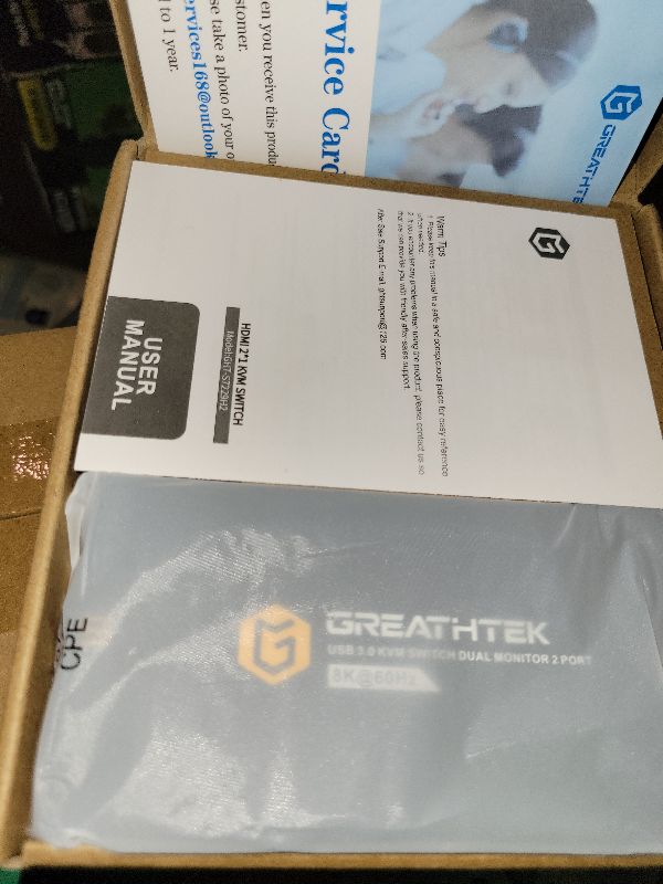 Photo 1 of 8K HDMI KVM Switch 2 Monitors 2 Computers,8K@60HZ USB3.0 Dual Monitors KVM Switches for 2 PC/Laptops Share Mouse Keyboard and 2 Screens,with 2 USB Cables/Controller,EDID Adapative,Plug&Play