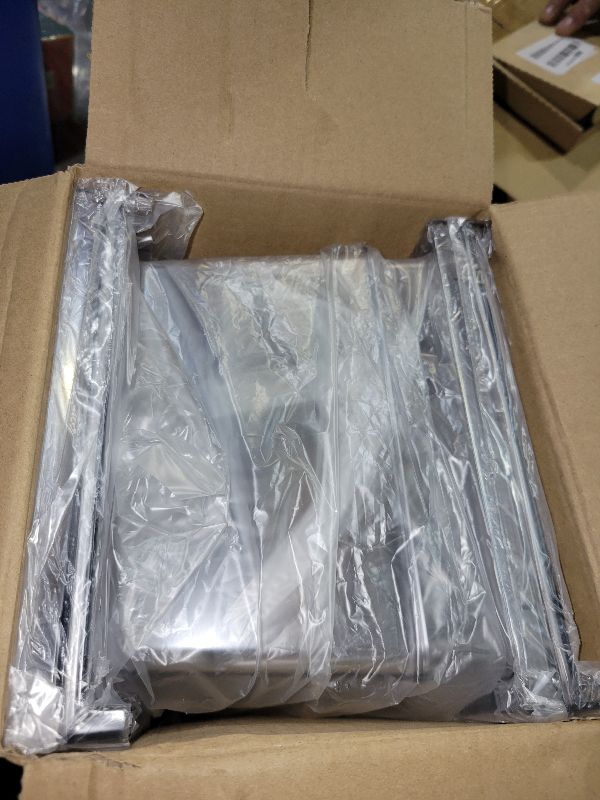 Photo 1 of 2 Pack Stackable Storage Drawers,Plastic Organizers Bins, Drawers Storage with Handles and Movable Dividers for Organization and Storage in Fridge,Bathroom, Pantry, Kitchen Cabinets, Under Sink