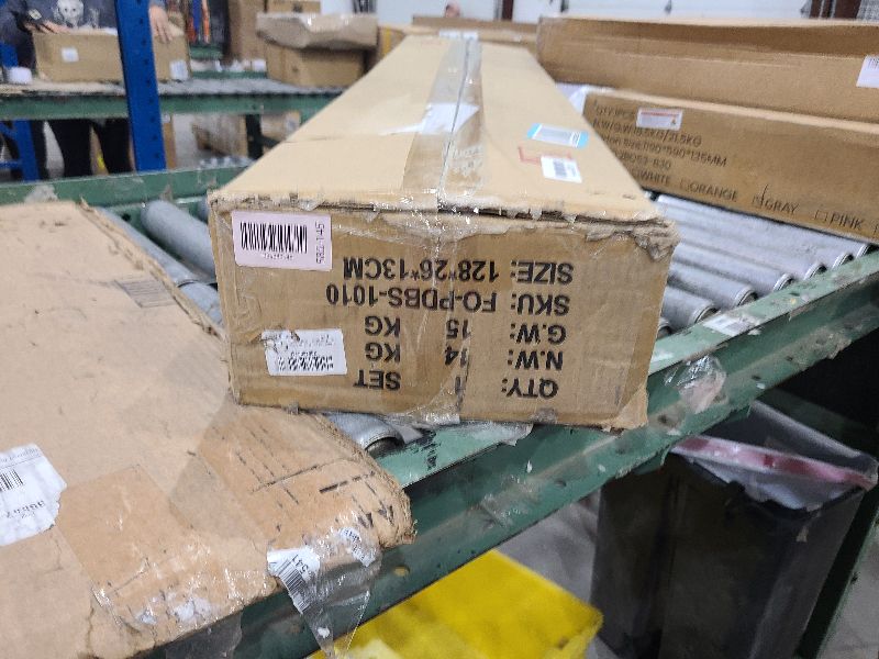 Photo 1 of 10x10  And Drape Stand Kit, Heavy Duty Backdrop Stand Adjustable, Sturdy Metal Back Drop Decoration Frame with Flat Base for Parties, Flower Wall, Wedding, Event,Trade Shows, Photo Shoot