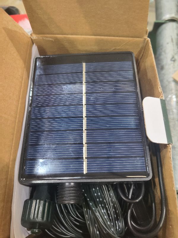 Photo 1 of 11.5ft x 5ft Solar Net Lights Outdoor, Solar & USB 2 Power Way 240 LED Waterproof Mesh Lights for Bushes, Remote Control 8 Modes String Light Trees Patio Garden Christmas Indoor Decor (Multicolor)