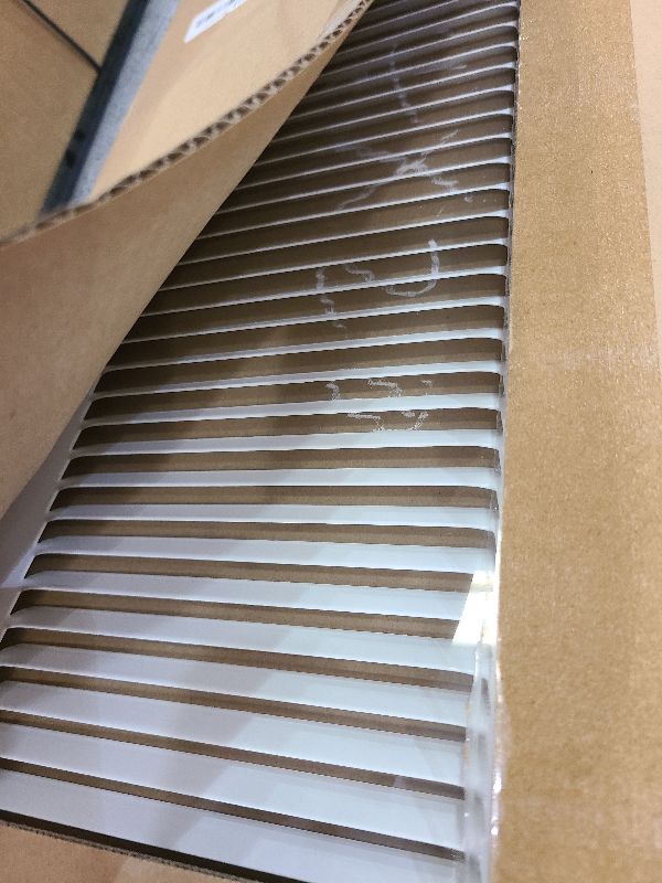 View 3 of 14x20 Return Air Grille(Duct Opening Size),Air Return Vent Cover,Flat Vent Cover,Rejillas De Aire Acondicionado para Casa,Return Air Grilles,Outer Dimensions:15.75"Wx21.75"H(14"Wx20"H, Duct Opening)