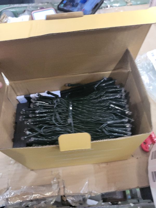 Photo 1 of 2 Pack 480 LED Solar String Lights for Outside, 170 FT Super Long Solar Chrismas Lights Outdoor with 8 Modes & Memory Function, Waterproof Twinkle Light for Xmas Tree Party Decorations (Warm White)