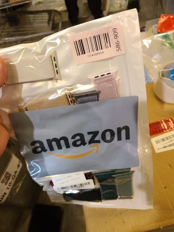 Photo 1 of 10 Pack Stretchy Bands Compatible with Apple Watch Band 40mm 38mm 41mm 42mm 44mm 45mm 46mm 49mm Women Men, Water-Resistant Solo Loop Elastic Sport Straps for iWatch Series 11 10 9 8 7 6 5 4 3 SE Ultra