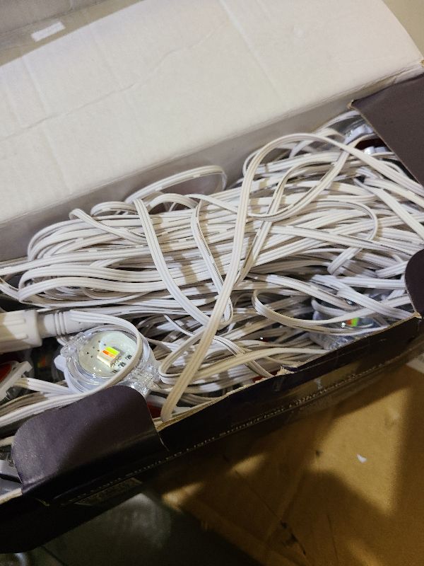 Photo 1 of 150FT Permanent Outdoor Lights for House, Smart Color Change LED Waterproof Christmas Lights Outdoor with APP Remote Control, Outside Eaves Lighting Decor for Holiday, Halloween, Roof, Party, Pool