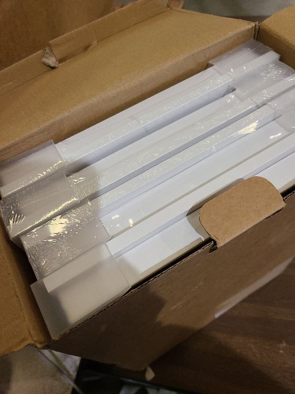 Photo 1 of 4 Pack Kids Artwork Frames Changeable 8.5 x 11 Inch Children Art Projects Children Art Frames Front Opening Picture Display Frame Holds 150 Drawings for Craft Storage, Room Decor, Portfolio, White