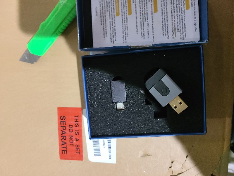 Photo 1 of 2-in-1 Mini Wireless CarPlay Adapter for Apple CarPlay & Android Auto,Upgrade Wired to Wireless, Fast Auto-Connect, Plug & Play (iOS 10+, Android 10+, 2016+ Cars)