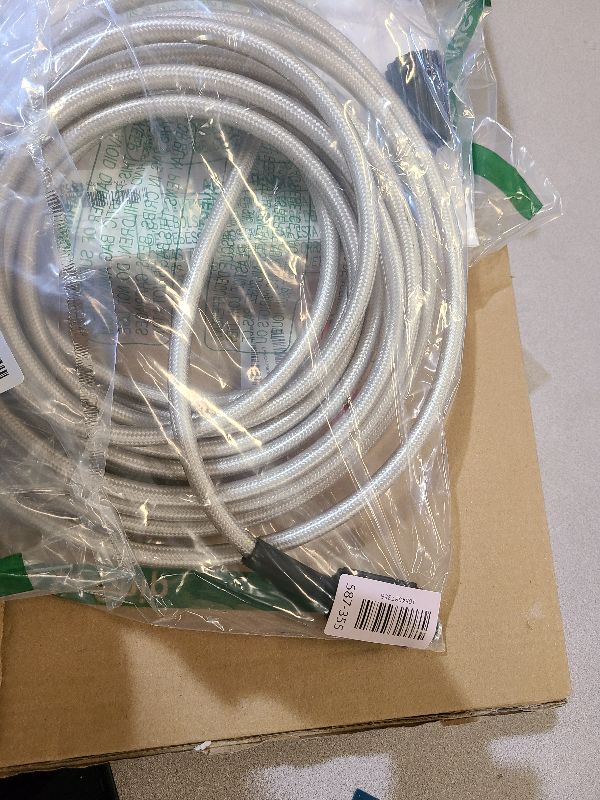 Photo 1 of 25FT Pressure Washer Hose Replacement Compatible with Greenworks Model 5200402 - High Pressure Hose for Greenworks Electric Power Washers, 1/4 Inch Quick Connect