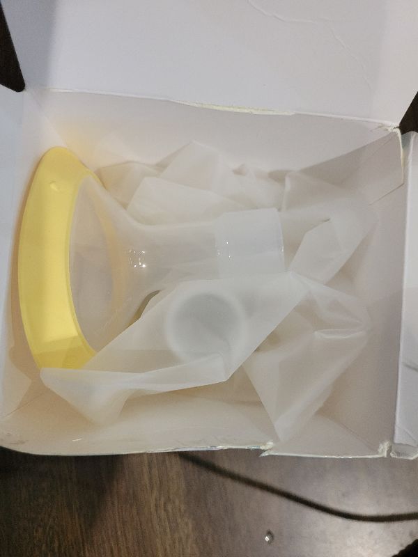 Photo 1 of 19mm Oval Flanges Shields Compatible with Medela Pumps, Replacement Parts for Pump in Style, Symphony, Swing Maxi, Harmony and Personalfit Flex–Breast Pump Accessories