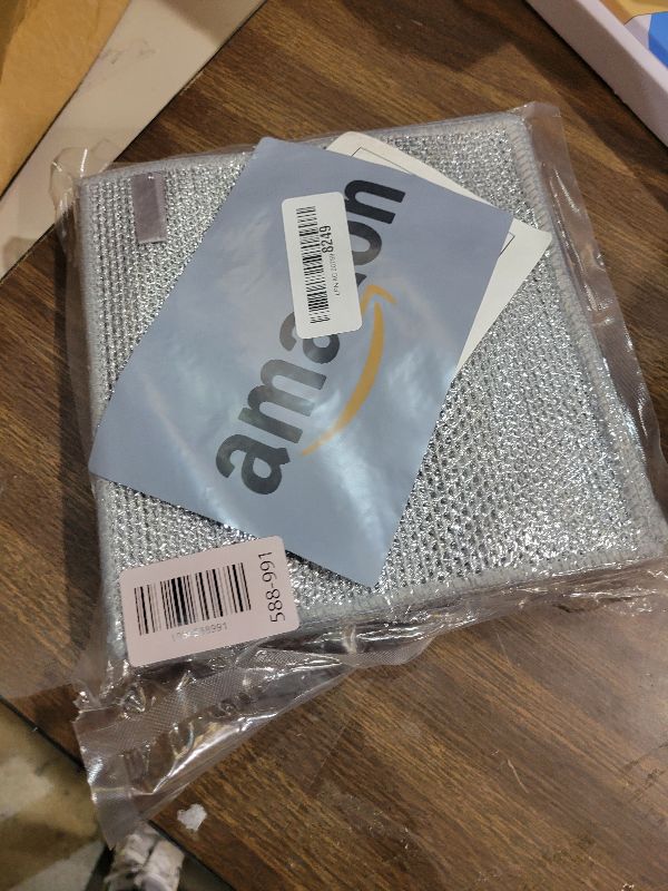 Photo 1 of 12 Pcs Multipurpose Wire Dishwashing Rag, 7.87" x 7.87" Non Scratch Wire Dishcloth, 3-Layer Steel Wool Wire Dishwashing Cloth Reusable Wire Cleaning Cloth for Cookware, Sinks, Dishes, Stove Tops