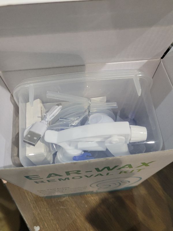 Photo 1 of 2 in 1 Ear Wax Removal Tool kit,Ear Cleaner Kit,Ear Flushing Kit for Adults Dog Cat Ear Cleaning Kit,Ear Irrigation Kit Ear Cleaner with Camera