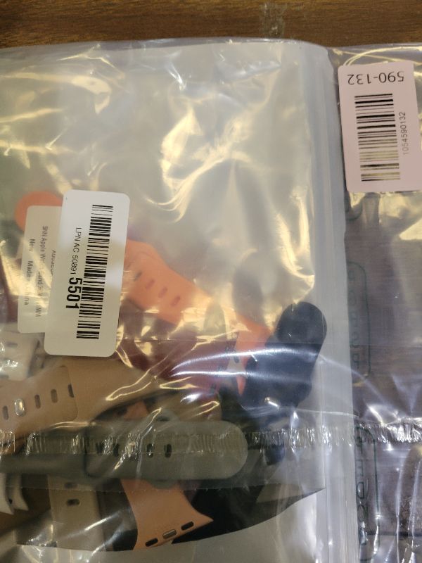 Photo 1 of 15 Pack Soft Silicone Bands Compatible with Apple Watch Band 40mm 41mm 38mm 45mm 44mm 42mm 46mm 49mm for Women Men,Sport iWatch bands Replacement Strap Wristbands for iWatch SE Series 10 9 8 7 6 5 4 3