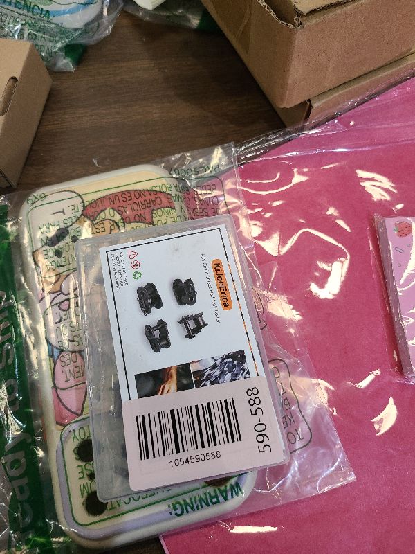 Photo 1 of #35 Chain Master Link, 12Pcs 3/8" Pitch Chain Offset Half Link Roller for Mini Bike Bicycle Karting Scooter