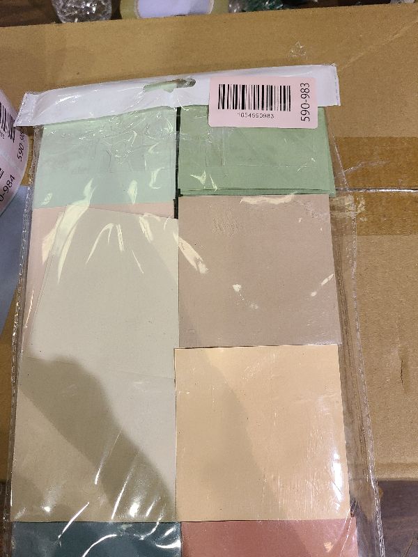 Photo 1 of (16 Pack) Pop Up Sticky Notes 3x3 in Accordion Stickies Super Sticking Power Memo Pads Vintage Colors