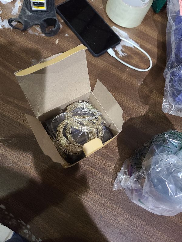 Photo 1 of 4 Pack 240 LED Christmas Fairy Lights Battery Operated with Timer, 80FT Waterproof Twinkle Lights Indoor Outdoor, String Lights Battery Powered for Bedroom, Centerpiece, Chistmas Decor (Warm White)