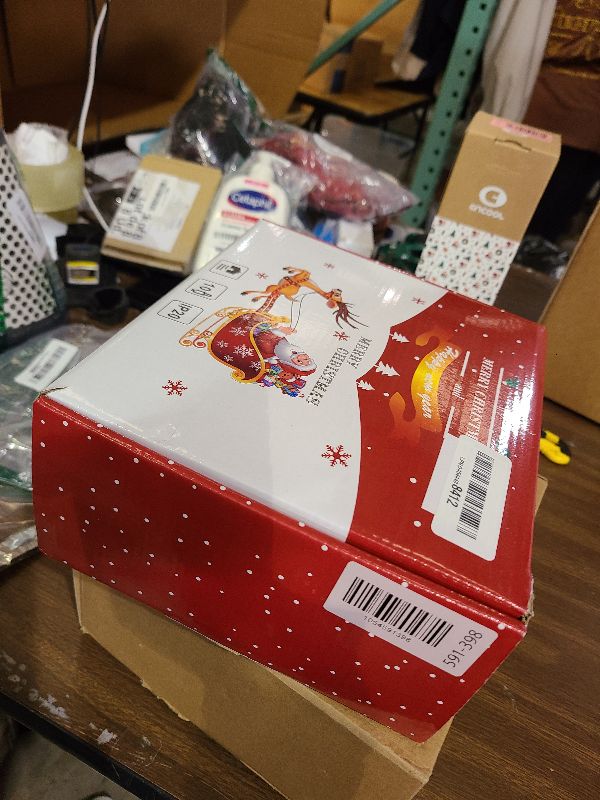 Photo 1 of 5Pcs Christmas Window Lights, Battery Powered Twinkle Lights Christmas Decorations Indoor Outdoor for Wall Door Porch Balcony Glass Decor with Suction Cup & Timer