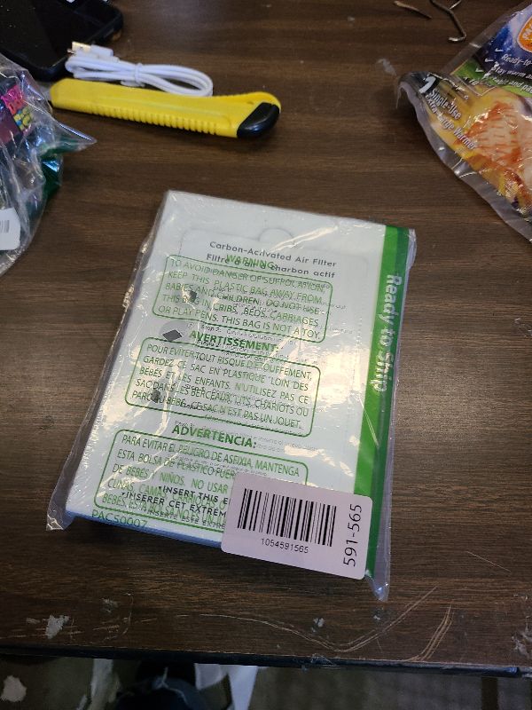 Photo 1 of 2 Pack Refrigerator Air Filter Replacement, Carbon Activated Refrigerator Air Filter Compatible with Frigidaire and Electrolux, Replaces SCPUREAIR2PK, EAFCBF, 242061001, 242047804