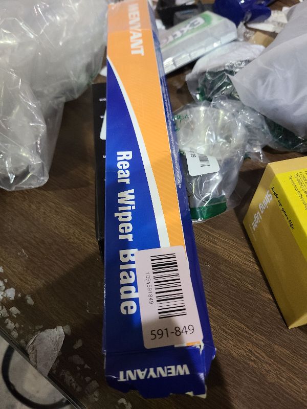 Photo 1 of 16 inch Rear Windshield Wiper Blade Replacement for Toyota Sienna 2020-2011 Prius 2022-2004 Lexus GX470 2009-2003 Back Window Windshield Wiper blades 16-A H409