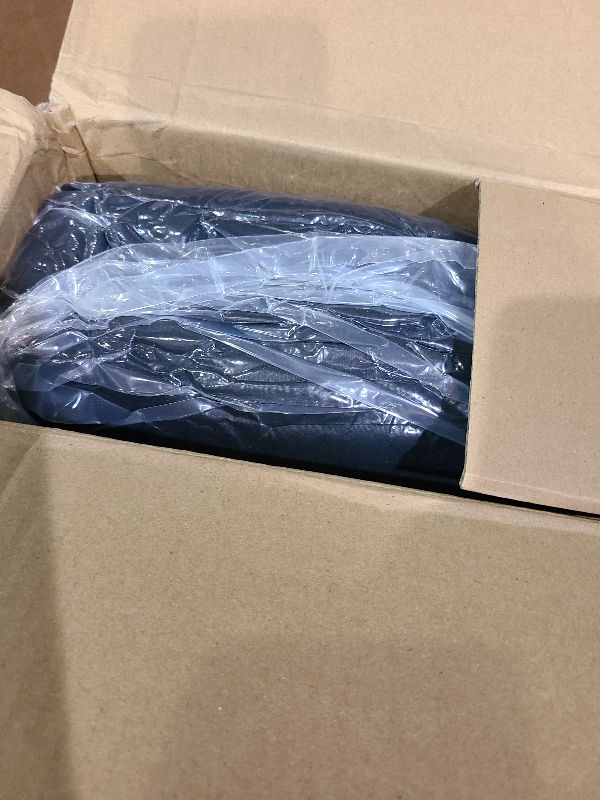 Photo 1 of ABENE Mattress Topper Queen for Back Pain Relief, Extra Thick Mattress Pad Pillowtop, Soft Mattress Protector Cover with 8"-21" Deep Pocket, Overfilled Down Alternative Filling (Black, Queen)