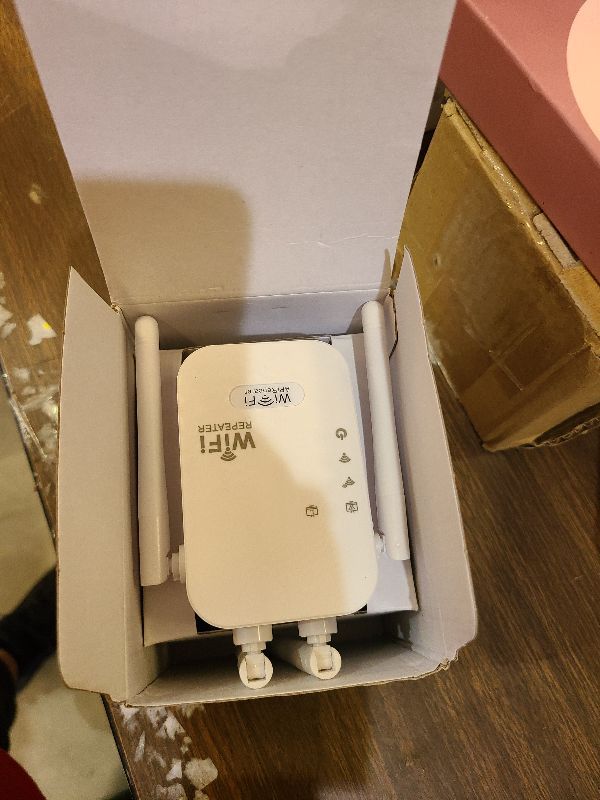 Photo 1 of 2025 WiFi Extenders Signal Booster for Home Long Range Up to 9800 sq. ft & 40 Devices, WiFi Extender Signal Booster, Internet Booster, Long Range WiFi Extender,Quick Setup-Medium