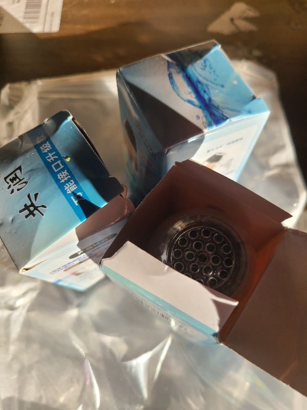 Photo 1 of 3 Pcs Faucet Water Filter,6 Layer Cartridge Activated Carbon Filters Water Filter Faucet Replacements for Sink Applicable 1/2inch - 3/4inch Faucet