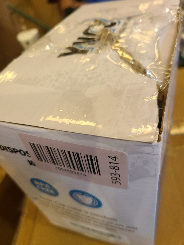 Photo 1 of 100 Pack 10ml Syringes with Cap, Luer Slip Tip, 10cc syringe Whole Pack Bulk Sterile Sealed, No Needle