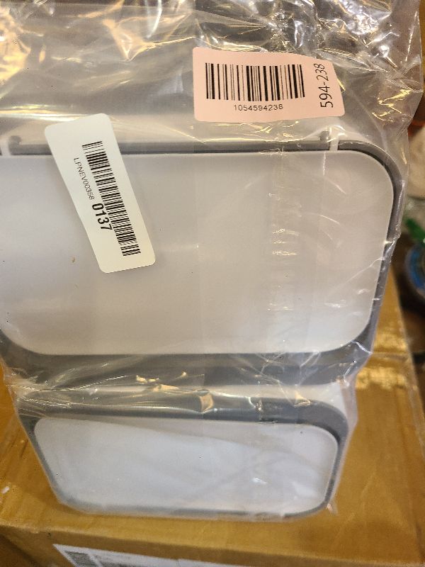 Photo 1 of 2 Pack Wipes Dispenser, Wipe Holder for Baby & Adult, Seposeve Refillable Wipe Container, Keeps Wipes Fresh, One-Handed Operation. Non-Slip, Easy Open/Close Wipes Pouch Case(2 Grey)