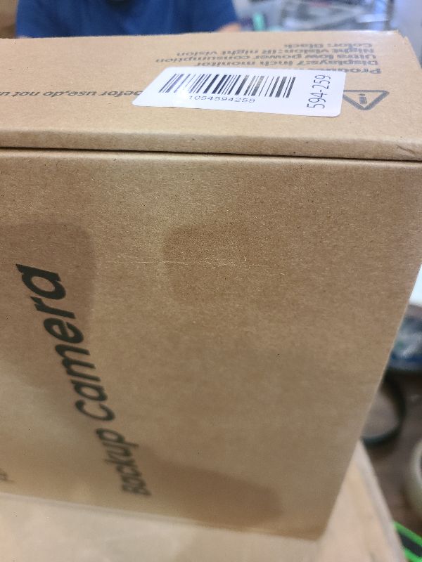 Photo 1 of 2 Wireless Backup Camera with 7" 1080p Monitor, RV Backup Camera for Furrion Pre-Wired, Recording 4-Channel Split Screen, IR Night Vision, IP69 Wide Angle, Back up Camera Systems for Truck Trailer