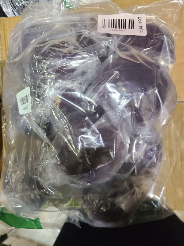 Photo 1 of 12 Pcs Light Scented Velvet Christmas Balls Bulk Winter Fir Scent Flocked Christmas Tree Ball Ornaments Hanging Baubles for Xmas Holiday Home Gift Yard Decor (Burgundy 3.15 Inch)