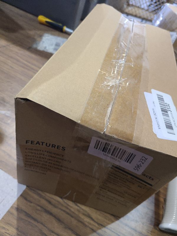 Photo 1 of 100PACK C9 Christmas Lights LED Replacement Bulbs?Shatterproof & Waterproof Plastic C9 Led Bulbs for Outdoor String Lights, E17 Base, 0.6W Equivalent to 7W, Warm White 2700K, 50LM Holiday Decoration