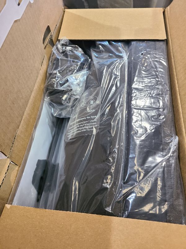 Photo 1 of Foot Rest for Under Desk at Work, Heated Foot Stool with Vibration Massage, Adjustable Height Memory Foam Foot Stool,2 Heat Levels Ergonomic Desk Footrest