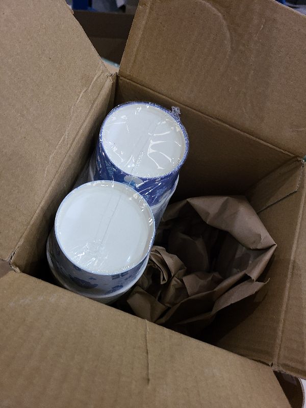 Photo 1 of 120 Pcs Winter Blue Ice Cream Cups 12 oz Disposable Snowflake Snowman Elk Gift Paper Dessert Snack Bowls Winter Food Yogurt Containers for Hot or Cold Food Soup Candies Xmas Holiday Party Supplies