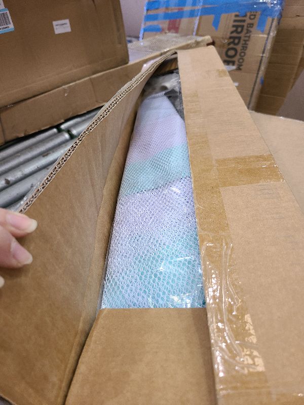 Photo 1 of 280 Gallon 69" Pool Storage Bin XXL Extra Large Swimming Pool Float Storage Bin, Pool Noodles Holder, Toys, Floats, Balls and Floats Equipment Mesh Rolling Bin for Garden Lawn, 69" Lx32 Wx35 H