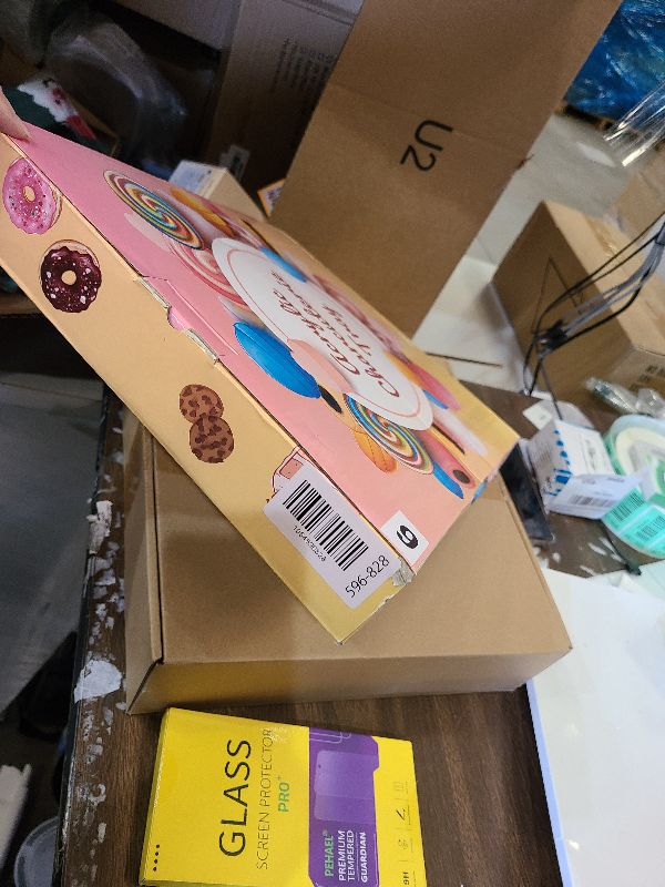 Photo 1 of 13.8" Extra Large Acrylic Number Charcuterie Board Box, Reusable Fillable Number Cake Candy Dish Display Serving Tray for Birthday Anniversary Party Decoration (6)