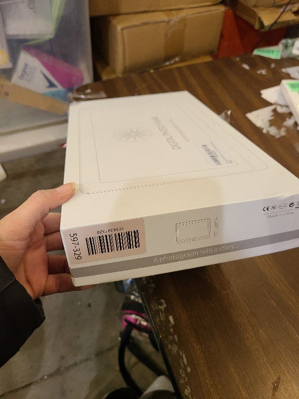 Photo 1 of 10" Digital Picture Frame with Motion Sensor | 1920x1080 IPS Display | Show Photos & Videos via SD Card/USB, No Wi-Fi Needed | Perfect Easy Gift for Grandparents & Family