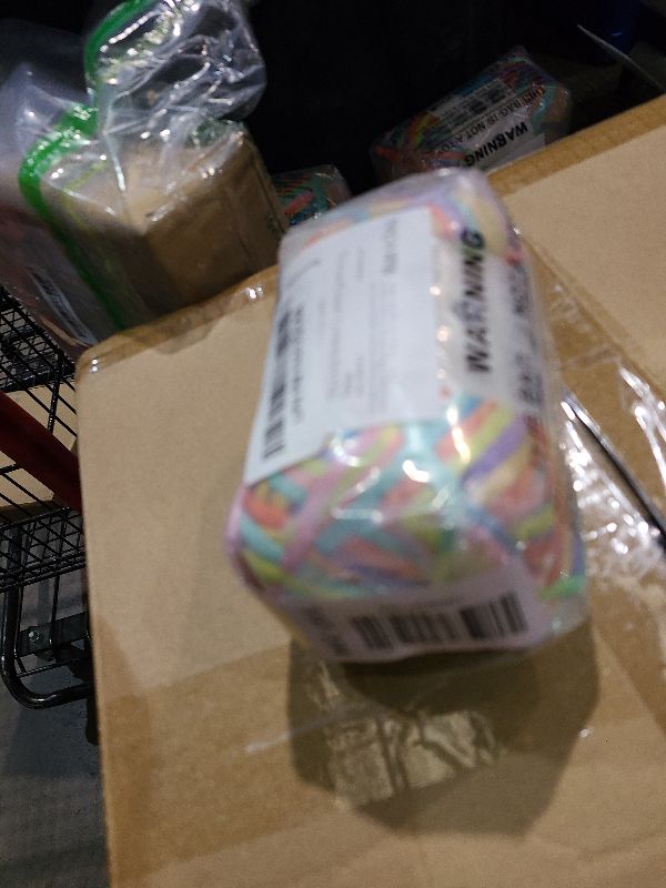 Photo 1 of 120g Candy Color Yarn for Crocheting and Knitting; Rainbow Yarn for Beginners with Easy-to-See Stitches;Worsted-Weight Medium #4;Yarn for Beginners Crochet Kit Making
