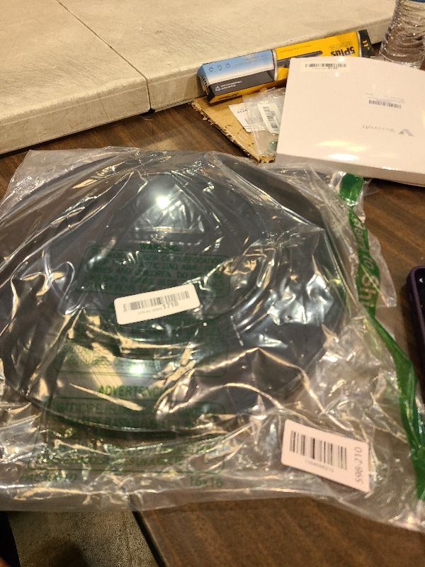 Photo 1 of 13'' Charger Plates Black Plastic Heavy Duty Disposable Dinner Chargers Serveware Dishes Platters Tableware Pack of 12