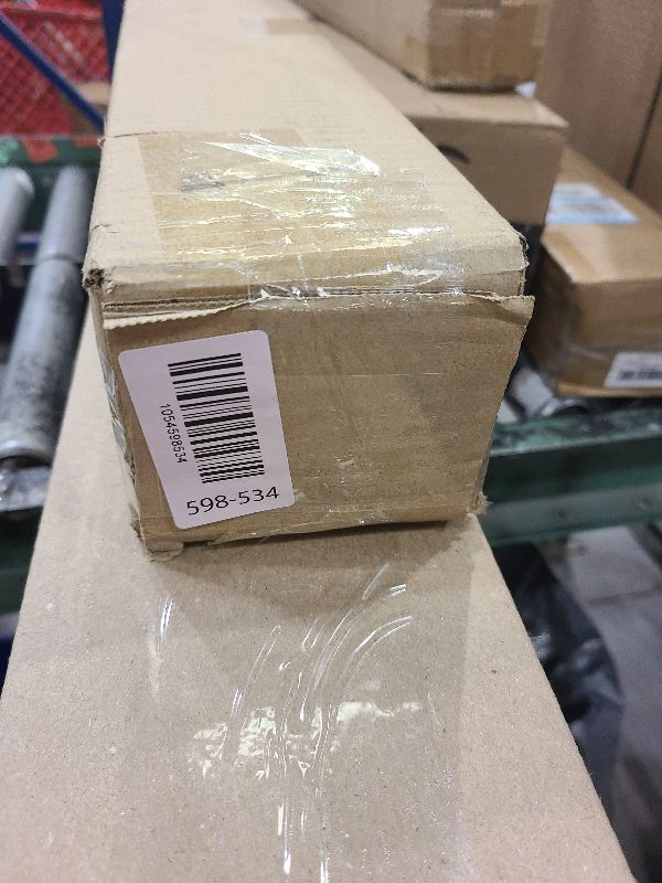 Photo 1 of 1 1/8 Inch Diameter Curtain Rods, 144-240” Telescoping Large Single Window Drapery Rod Heavy Duty With Adjustable Modern Brackets, Warm Gold