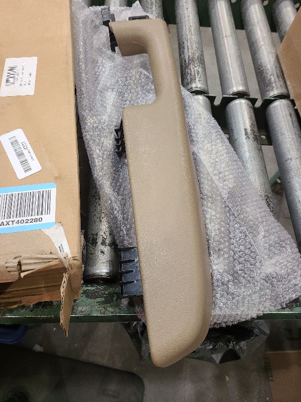 Photo 1 of 12472876 Front Driver Side Door Armrest Handle Compatible with 1999-2006 Chevy Suburban Silverado Sierra Tahoe Avalanche Escalade & GMC Yukon, Front Left Side Door Arm Rest with Handle, Beige