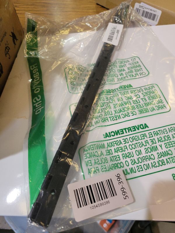 Photo 1 of 16-Inch Black Continuous & Piano Hinges - 2 PCS Heavy Duty Stainless Steel Butt Hinges with Hole - 0.05" Thickness, 1.2" Open Width - Ideal for Folding Cabinet Doors - Includes 32pcs Screws