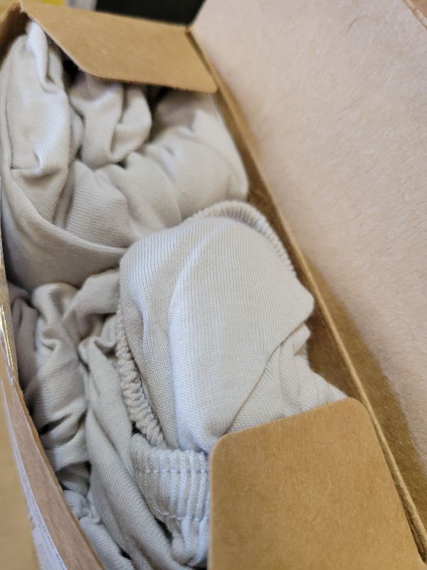 Photo 1 of 2-Pack Organic Changing Pad Covers for Girl,Boy, Neutral - 100% Cotton Changing Table Pad Cover,Soft Baby Nursery Diaper Changing Pad Sheets,Contour Changing Pads Liners,Change Pad Cover (French Gray)