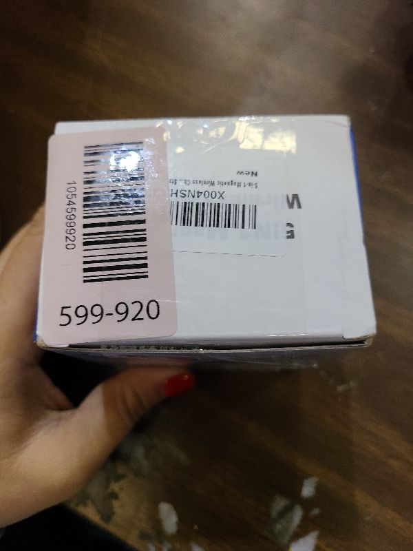 Photo 1 of 5-in-1 Magnetic Wireless Charging Stand for Apple MagSafe Charger with Night Light for iPhone 17/16/15/14/13/12, Watch, AirPods, Travel Magnetic Charger Nightstand Charging Station (Adapter Included)